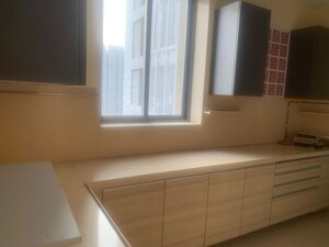 Kitchen in 3 BHK Apartment at Hiranandani Meadows, Manpada – for Rent