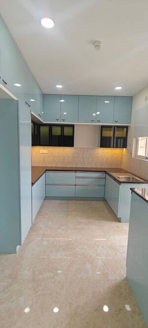 Kitchen in 3 BHK Apartment at Aurobindo Kohinoor, Serilingampally – for Rent