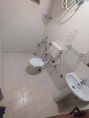 Bathroom in 3 BHK Apartment at Cooke Town – for Rent