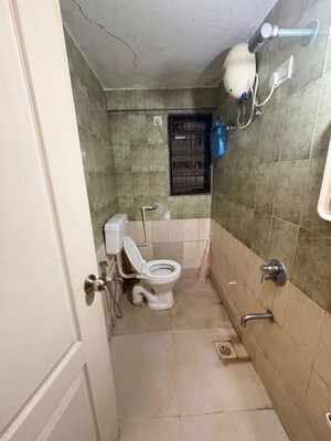 Bathroom in 3 BHK Apartment at Everest World Solitare, Kolshet Road – for Rent
