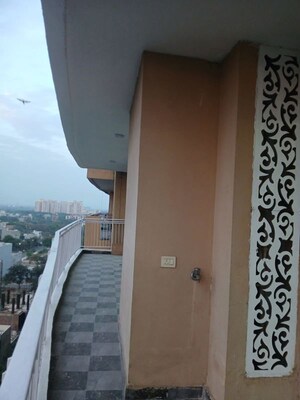 Balcony in 3 BHK Apartment at Mahaluxmi Migsun Ultimo, Omicron Iii Greater Noida – for Rent