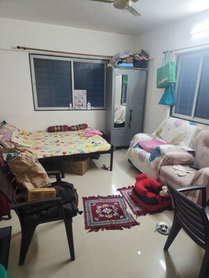 Living Room in 2 BHK Apartment at SRK Shri Ganesha Apartments, Wakad – for Sale