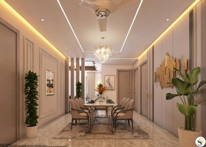 Living Room in 4 BHK Builder Floor at South City 2 – for Sale