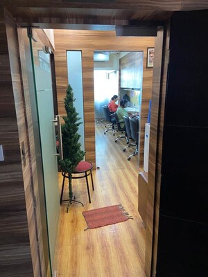 Building Lobby in  Office Space at Shelton Sapphire, Cbd Belapur Sector 15 – for Rent