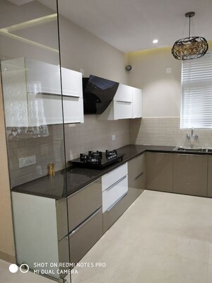 Kitchen in 3 BHK Apartment at La Prisma, Dhakoli – for Rent
