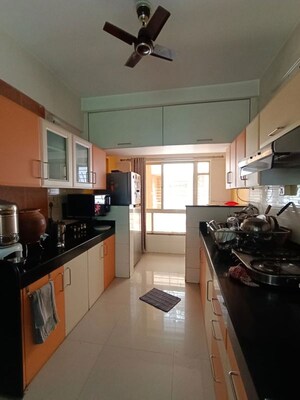 Kitchen in 3 BHK Apartment at Pimple Saudagar – for Sale