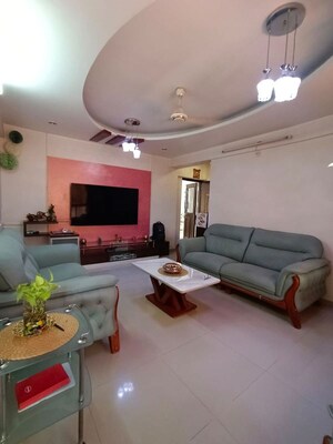 Living Room in 3 BHK Apartment at Pimple Saudagar – for Sale