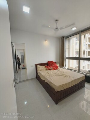 Bedroom in 1 BHK Apartment at Hiranandani Estate Solitaire C, Ghodbunder Road – for Rent
