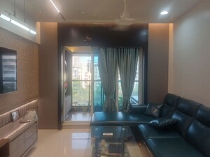 Living Room in 3 BHK Apartment at Rosa Bella, Ghodbunder Road – for Sale