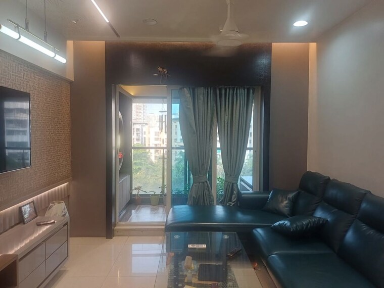 Living Room, rosa-bella 3 Bedroom 220 Sq.Ft. Apartment In Ghodbunder Road Thane 10387461