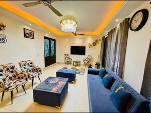 Living Room in 3 BHK Builder Floor at Indira Colony 2 – for Rent