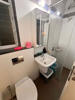 Attached Bathroom in 2 BHK Apartment at Shree Tirupati Siddeshwar Gardens Villa, Dhokali – for Sale