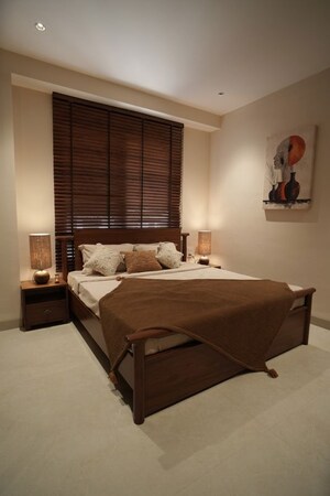 Bedroom in 4 BHK Apartment at The Forest Chalet, Panthaghati – for Sale
