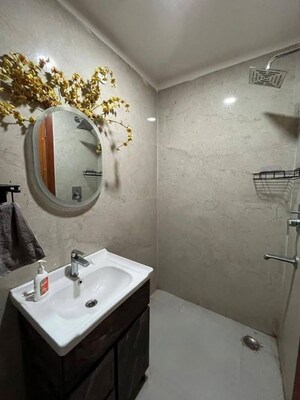 Bathroom in 2 BHK Builder Floor at Neb Sarai – for Rent
