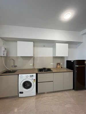Kitchen in Studio Apartment at Hiranandani Estate Solitaire C, Ghodbunder Road – for Rent