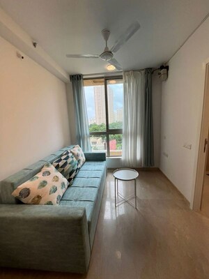 Living Room in Studio Apartment at Hiranandani Estate Solitaire C, Ghodbunder Road – for Rent