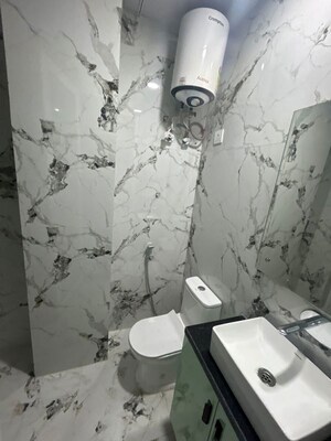 Bathroom in Studio Builder Floor at Moti Vihar – for Rent