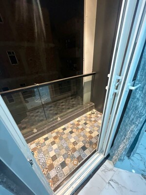 Balcony in Studio Builder Floor at Moti Vihar – for Rent