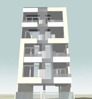 3 BHK Builder Floor – Exterior View View at Sector 45 - for Sale