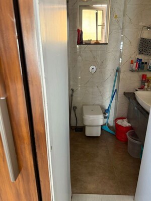 Attached Bathroom in 2 BHK Apartment at Soham Tropical Lagoon, Ghodbunder Road – for Rent