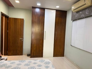 Master Bedroom in 2 BHK Apartment at Soham Tropical Lagoon, Ghodbunder Road – for Rent