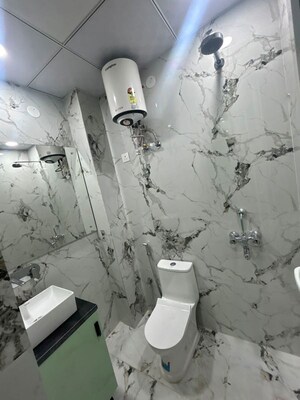 Bathroom in 1 RK Builder Floor at Sector 41 – for Rent