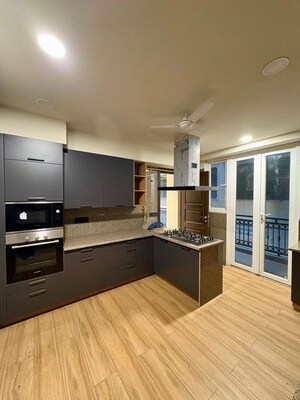 Kitchen in 4 BHK Builder Floor at Dlf Cyber City – for Sale