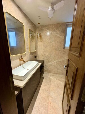 Bathroom in 4 BHK Builder Floor at Dlf Cyber City – for Sale