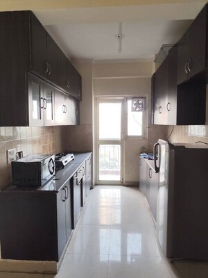 Kitchen in 3 BHK Apartment at Amrapali Silicon City, Sector 76 – for Rent
