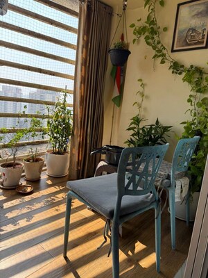 Balcony in 2 BHK Apartment at Soham Tropical Lagoon, Ghodbunder Road – for Sale