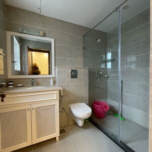 Bathroom in 4 BHK Apartment at BPTP Amstoria Country Floor, Sector 102 – for Rent
