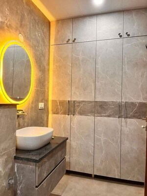 Bathroom in 2 BHK Apartment at Saket – for Rent