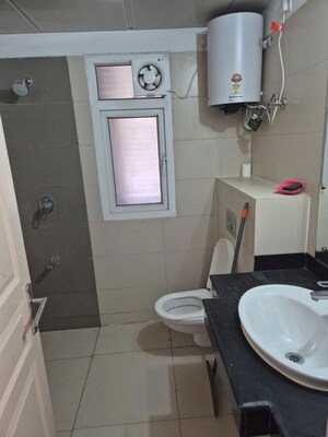 Bathroom in 3.5 BHK Apartment at Mahindra Aura, Sector 110a – for Rent