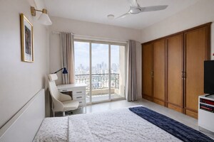 Master Bedroom in 4 BHK Apartment at Hiranandani Brookhill, Ghodbunder Road – for Sale