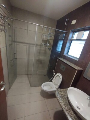 Bathroom in 3 BHK Apartment at Indiranagar – for Rent