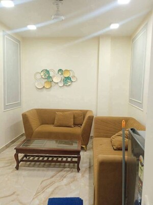Living Room in 1 BHK Apartment at Saket – for Rent