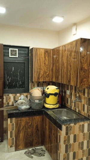 Living Room in 1 BHK Apartment at Saket – for Rent