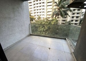 Balcony in 3 BHK Apartment at Rustomjee Oriana, Bandra East – for Rent
