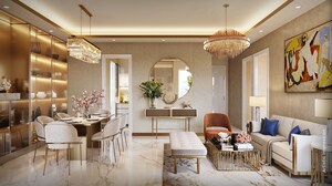 Living Room in 2.5 BHK Apartment at M3M Capital, Sector 113 – for Sale
