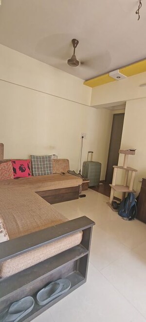 Living Room in 1 BHK Apartment at Malad West – for Rent