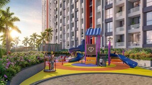 3 BHK Apartment – Exterior View View at Aishwaryam F Premium, Tathawade - for Sale