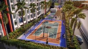 Swimming Pool in 3 BHK Apartment at Aishwaryam F Premium, Tathawade – for Sale
