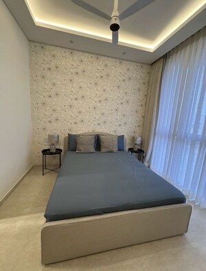 Bedroom in 3 BHK Apartment at Forum Serendipity, Bandra Kurla Complex – for Rent