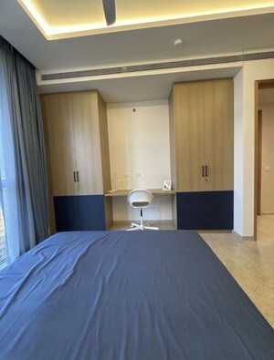 Bedroom in 3 BHK Apartment at Forum Serendipity, Bandra Kurla Complex – for Rent