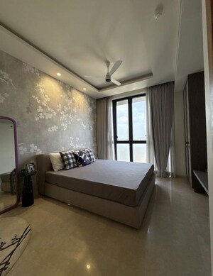Living Room in 3 BHK Apartment at Forum Serendipity, Bandra Kurla Complex – for Rent