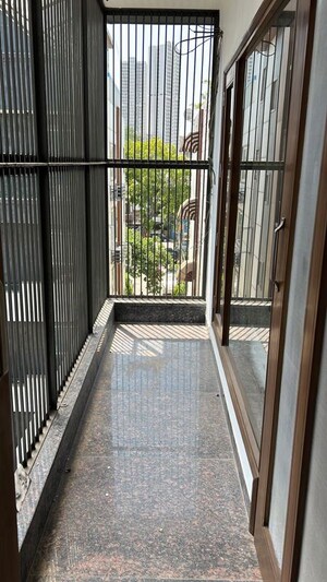 Balcony in 3 BHK Builder Floor at Anand Vihar – for Rent
