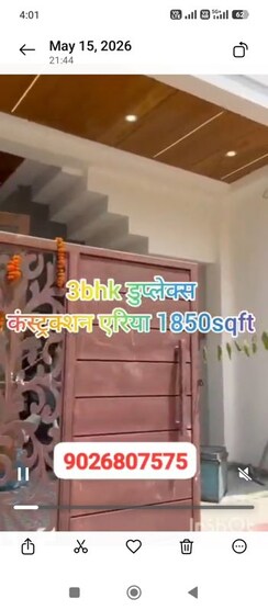 3 BHK + Pooja Room Independent House For Sale in Gomti Nagar