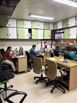 Team Area in  Office Space at Jolly Maker Chambers, Nariman Point – for Rent