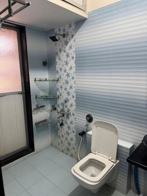 Bathroom in 2 BHK Apartment at JPV Pratap Cress, Malad West – for Sale