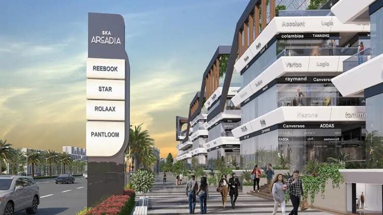 Exterior View, ska-arcadia Commercial Shop 225 Sq.Ft. In Wave City Ghaziabad 10387882